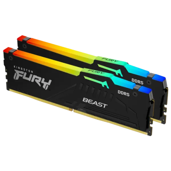 Оперативная память Kingston FURY Beast RGB KF560C30BBAK2-32 DDR5/ 32 ГБ photo 1
