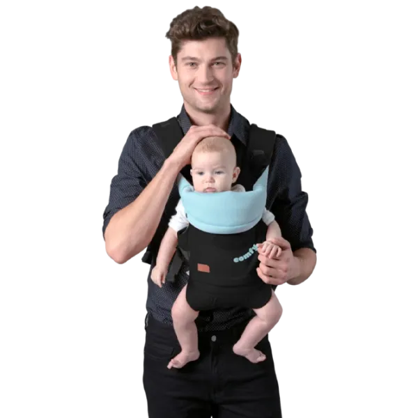 Переноска для детей Chipolino Comfy (3800931050634) 9 кг/ Black photo 1