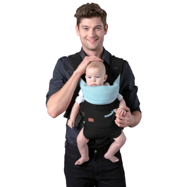 Переноска для детей Chipolino Comfy (3800931050634) 9 кг/ Black photo 1