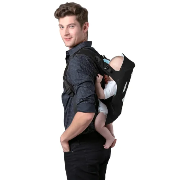 Переноска для детей Chipolino Comfy (3800931050634) 9 кг/ Black photo 3