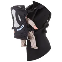 Marsupiu pentru copii Chipolino Comfy (3800931050634) 9 kg/ Black photo 4