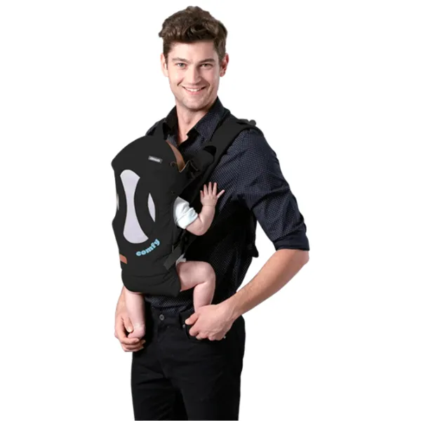 Переноска для детей Chipolino Comfy (3800931050634) 9 кг/ Black photo 5