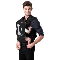 Marsupiu pentru copii Chipolino Comfy (3800931050634) 9 kg/ Black photo 5