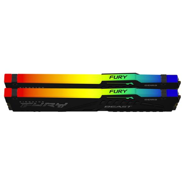 Оперативная память Kingston FURY Beast RGB KF560C30BBAK2-64 DDR5/ 64 ГБ photo 2