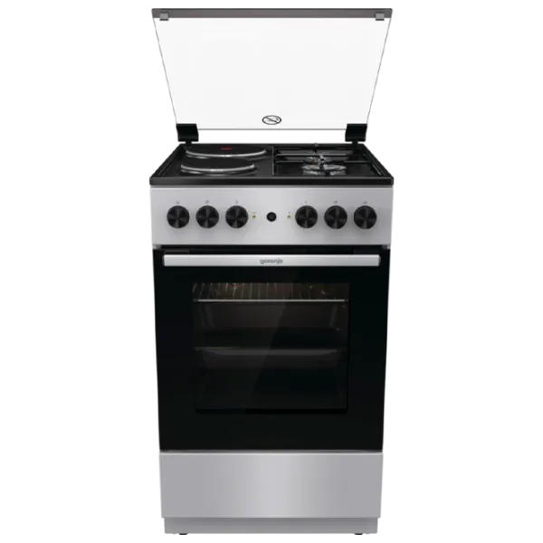 Aragaz Gorenje GK5A11SG Pe gaz/ Inox/ Black photo 1