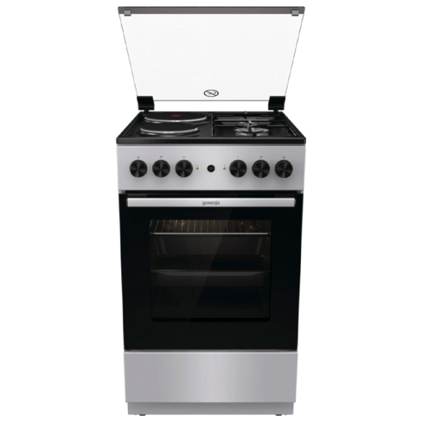 Aragaz Gorenje GK5A11SG Pe gaz/ Inox/ Black photo 1