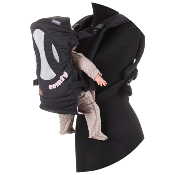 Marsupiu pentru copii Chipolino Comfy (3800931050641) 9 kg/ Black photo 4