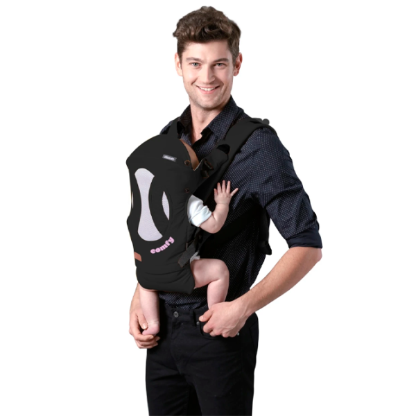 Marsupiu pentru copii Chipolino Comfy (3800931050641) 9 kg/ Black photo 5