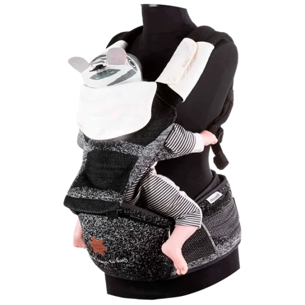Marsupiu pentru copii Chipolino Hip Star Fly (3800931054939) 15 kg/ Black photo 1