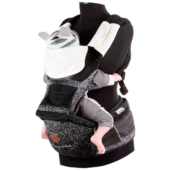 Marsupiu pentru copii Chipolino Hip Star Fly (3800931054939) 15 kg/ Black photo 1