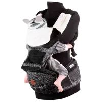 Marsupiu pentru copii Chipolino Hip Star Fly (3800931054939) 15 kg/ Black