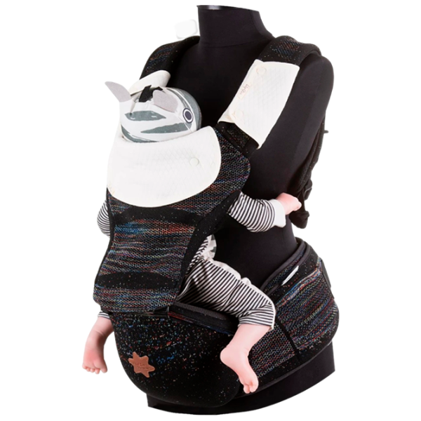 Переноска для детей Chipolino Hip Star Fly (3800931054984) 15 кг/ Black photo 1