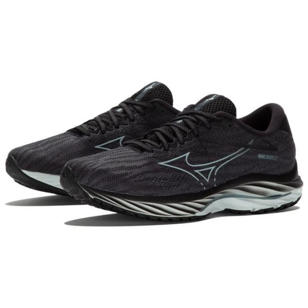 Кроссовки для женщин Mizuno Wave Rider 27 Весна/ Black photo 1
