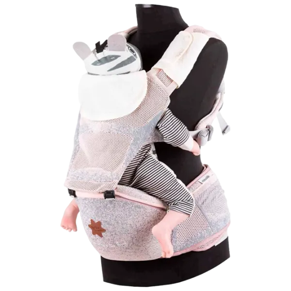 Marsupiu pentru copii Chipolino Hip Star Fly (3800931054953) 15 kg/ Pink photo 1