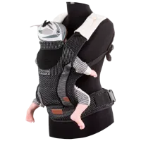 Переноска для детей Chipolino Bobby Fly (3800931055035) 15 кг/ Black