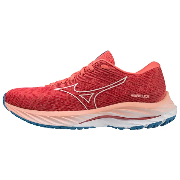 Кроссовки для женщин Mizuno Wave Rider 26 Весна/ Красный photo 1