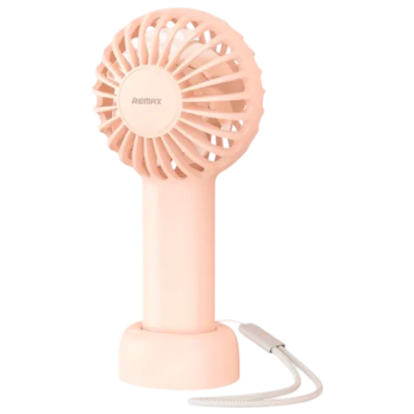 Вентилятор Remax F33 Mini Pro 5 Вт / Портативный / Розовый photo 1