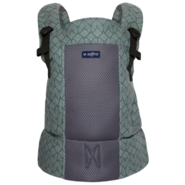 Marsupiu pentru copii Womar Zaffiro Ergo Air (5902745547657) 18 kg/ Green photo 1