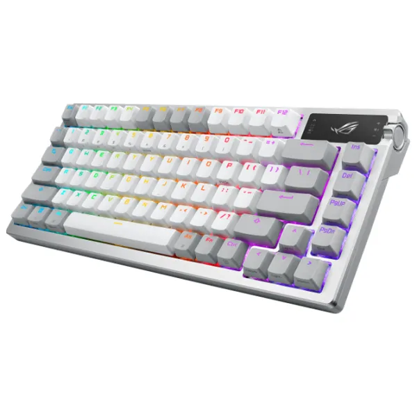 Tastatură Asus ROG Azoth TKL Fără fir/ White photo 6