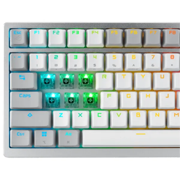 Tastatură Asus ROG Azoth TKL Fără fir/ White photo 7