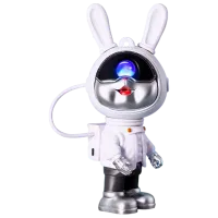 Проектор звезд Starry Sky Galaxy Nightlight Rabbit K2306 Черный White