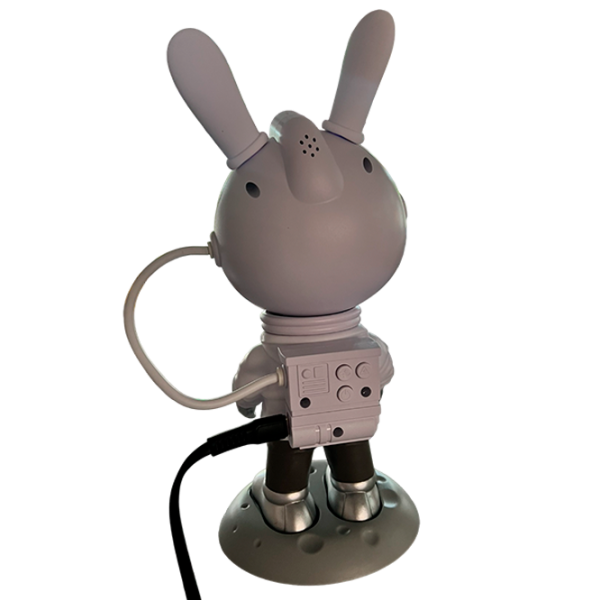 Проектор звезд Starry Sky Galaxy Nightlight Rabbit K2306 Черный White photo 5