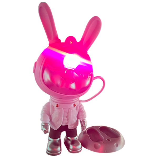 Проектор звезд Starry Sky Galaxy Nightlight Rabbit K2306 Черный White photo 6