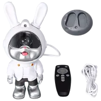 Proiector de stele Starry Sky Galaxy Nightlight Rabbit K2306 Black White photo 7