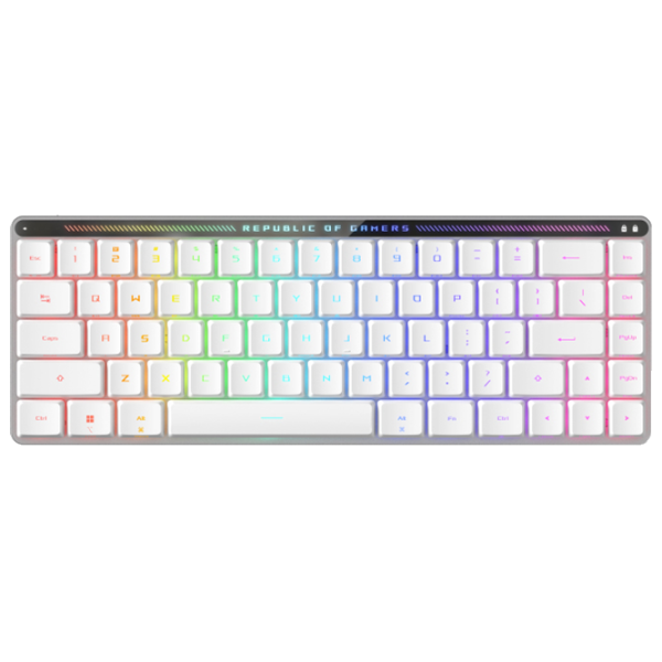 Tastatură Asus ROG Falchion RX Fără fir / White photo 1