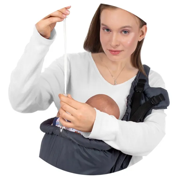 Переноска для детей Sevi Bebe Sevi 63 (8692241100636) 12 кг/ Серый photo 5
