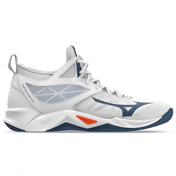 Adidași pentru bărbați Mizuno Wave Dimension MID 44/ White photo 3 Adidași pentru bărbați Mizuno Wave Dimension MID 44/ White photo 3