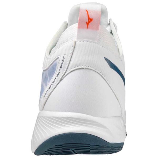 Adidași pentru bărbați Mizuno Wave Dimension MID 44/ White photo 4 Adidași pentru bărbați Mizuno Wave Dimension MID 44/ White photo 4