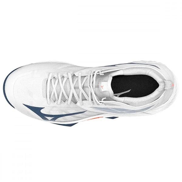 Adidași pentru bărbați Mizuno Wave Dimension MID 44/ White photo 5 Adidași pentru bărbați Mizuno Wave Dimension MID 44/ White photo 5