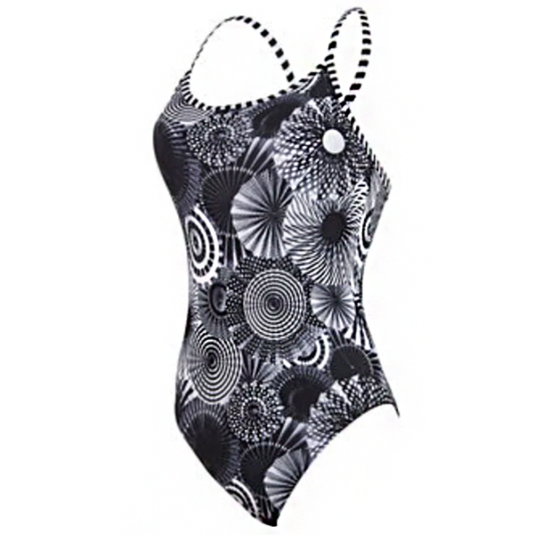 Costum de baie pentru femei Zoggs Tassles triback 30/ Multicolor photo 1