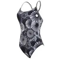 Costum de baie pentru femei Zoggs Tassles triback 30/ Multicolor