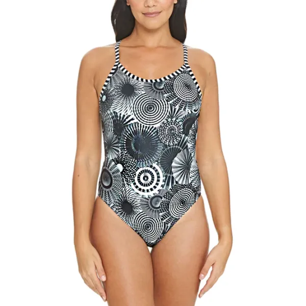 Costum de baie pentru femei Zoggs Tassles triback 34/ Multicolor photo 3