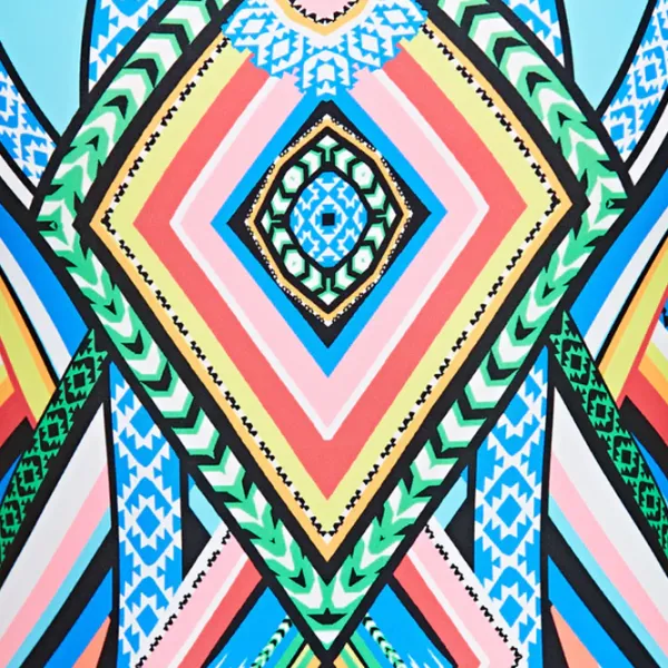 Costum de baie pentru femei Zoggs breeze triback 32/ Multicolor photo 3