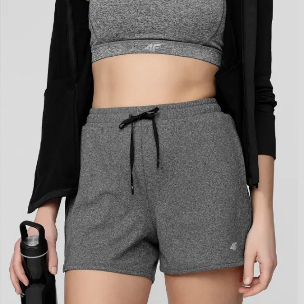 Pantaloni scurți pentru femei 4F nosh4-skdf001 S/ Grey photo 6
