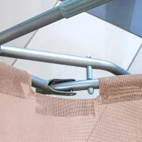 Șezlong Jumi OM-719316 Metal/ Textil/ Beige Inox photo 4