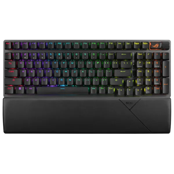 Клавиатура Asus ROG Strix Scope II 96 Wireless Беспроводные/ Black photo 1