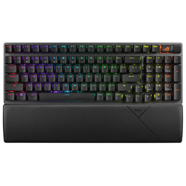 Клавиатура Asus ROG Strix Scope II 96 Wireless Беспроводные/ Black photo 1
