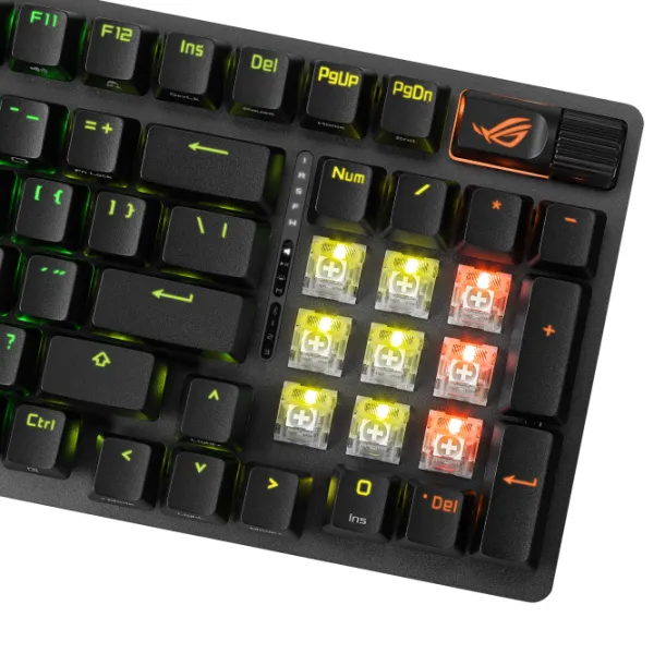 Клавиатура Asus ROG Strix Scope II 96 Wireless Беспроводные/ Black photo 7