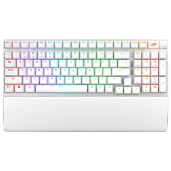 Клавиатура Asus ROG Strix Scope II 96 Wireless Беспроводные/ White photo 1