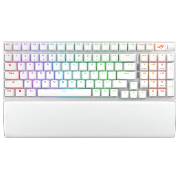 Клавиатура Asus ROG Strix Scope II 96 Wireless Беспроводные/ White photo 1