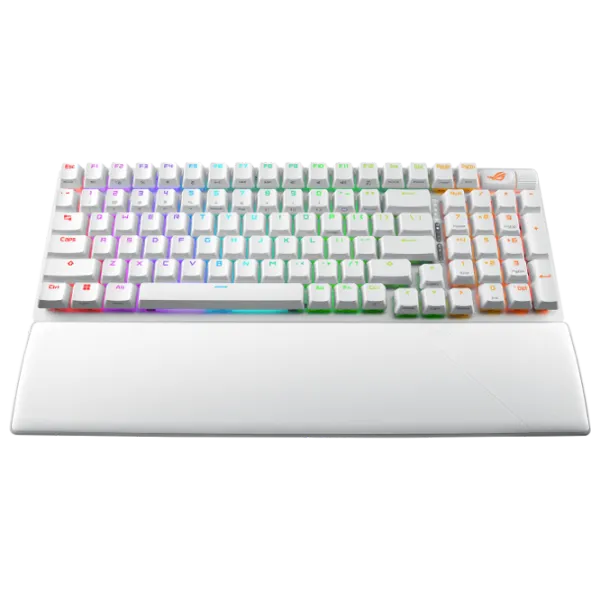 Клавиатура Asus ROG Strix Scope II 96 Wireless Беспроводные/ White photo 2
