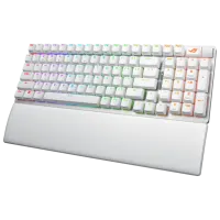 Клавиатура Asus ROG Strix Scope II 96 Wireless Беспроводные/ White photo 3