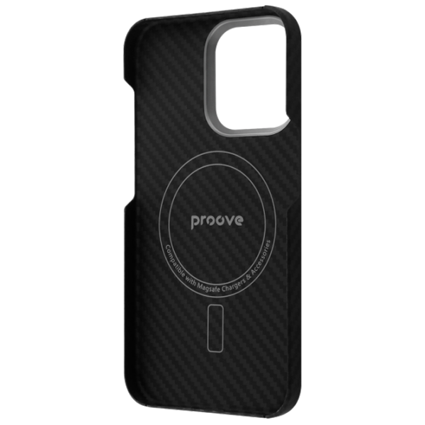 Husă pentru smartphone Apple iPhone 14 Pro Proove/ MagSafe/ ABS/ Carbon Black photo 2
