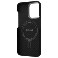 Husă pentru smartphone Apple iPhone 14 Pro Proove/ MagSafe/ ABS/ Carbon Black photo 2