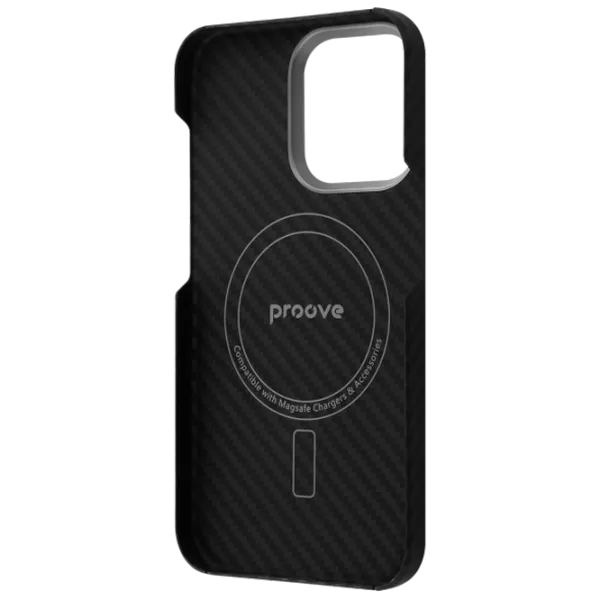 Husă pentru smartphone Apple iPhone 14 Pro Max Proove/ MagSafe/ ABS/ Carbon Black photo 2