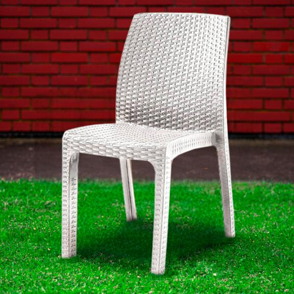 Scaun de grădină Bica Verona Plastic / Plastic / White  photo 2 Scaun de grădină Bica Verona Plastic / Plastic / White  photo 2